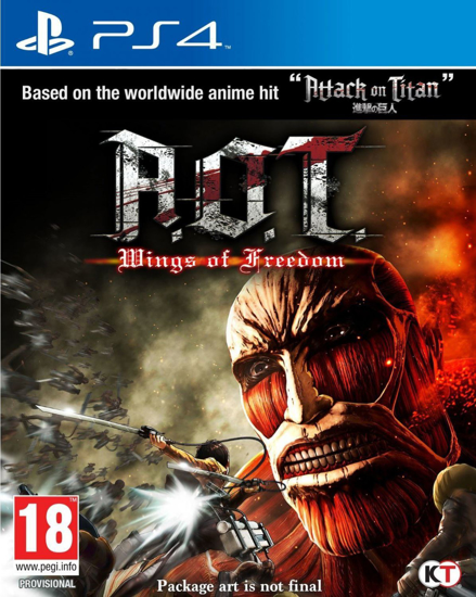 Attack on Titan PS4 Oyun. ürün görseli