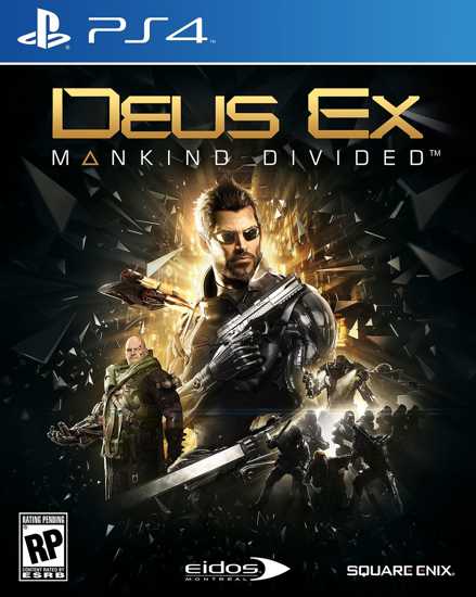 Deus Ex Mankind Divided PS4 Oyun. ürün görseli
