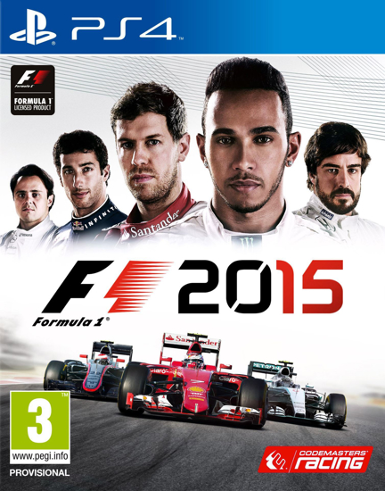 F1 2015 PS4 Oyun. ürün görseli