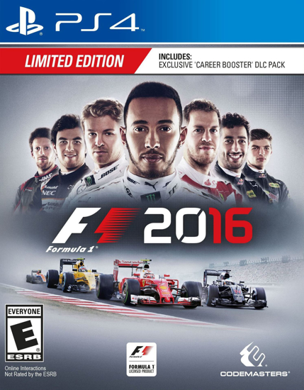 F1 2016 PS4 Oyun. ürün görseli