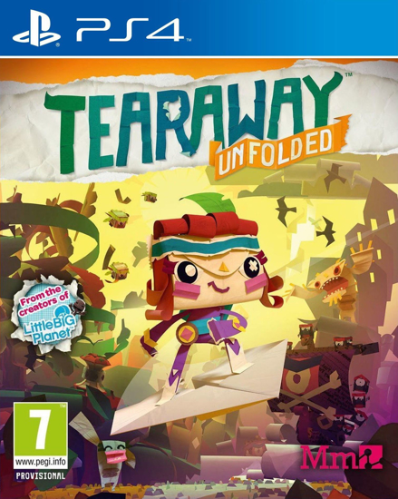 Tearaway Unfolded PS4 Oyun. ürün görseli