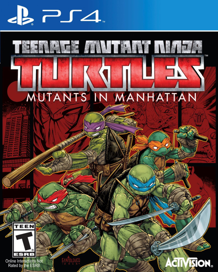 Teenage Mutant Ninja Turtles PS4 Oyun. ürün görseli