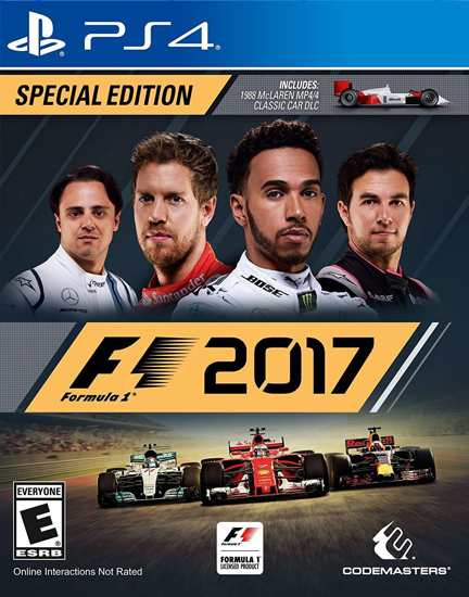 F1 2017 PS4 Oyun. ürün görseli