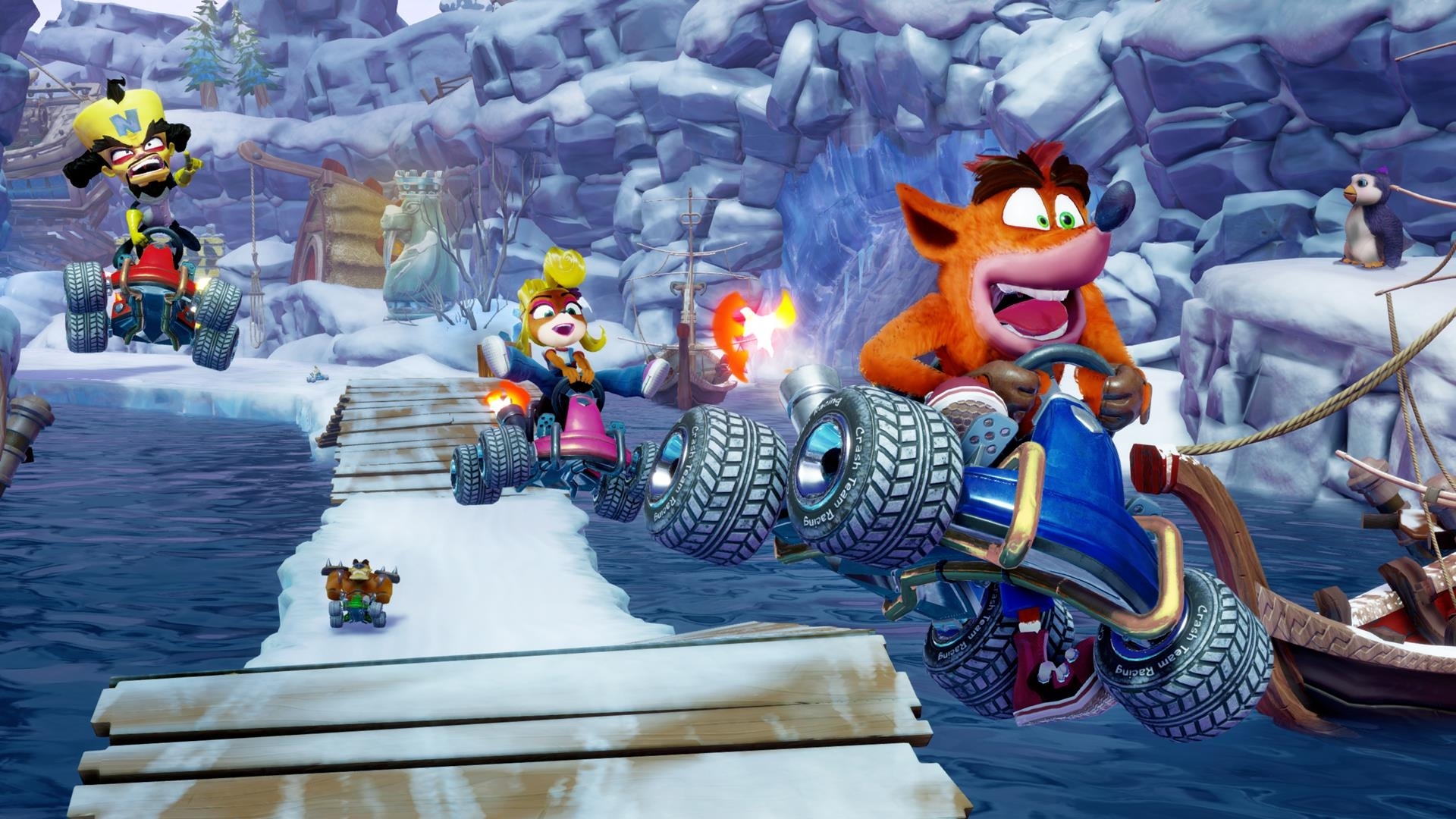 Crash Bandicoot Team Racing Nitro Fueled Ps4 Oyun Kegames Oyundan