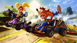 Crash Bandicoot Team Racing Nitro Fueled NS Oyun. ürün görseli