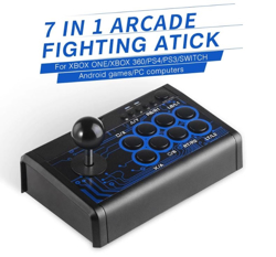 Dobe PS4 Arcade 7'si 1 Arada Kablolu Dövüş Çubuğu. ürün görseli
