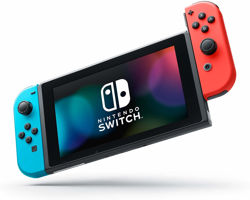 Nintendo Switch Red Neon Blue Yeni Model + Animal Crossing New Horizons Oyunu. ürün görseli