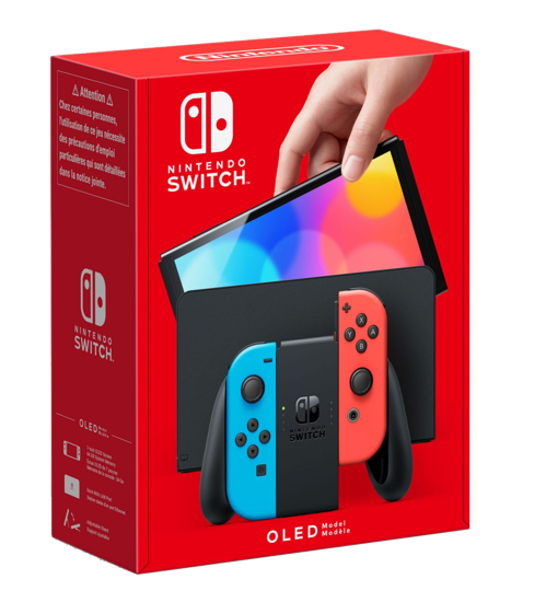 Nintendo Switch Oled Model Neon Red/Neon Blue. ürün görseli