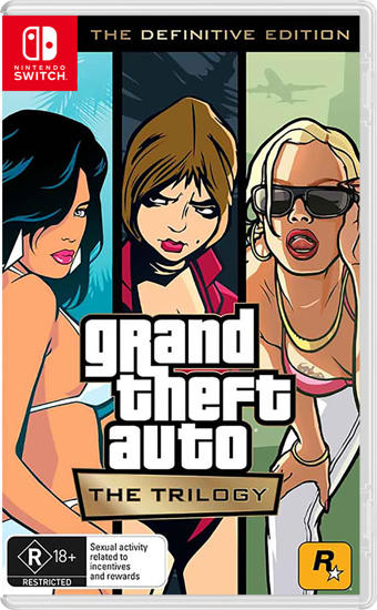 GTA Trilogy Grand Theft Auto The Trilogy Defintive Edition Nintendo Switch Oyun. ürün görseli