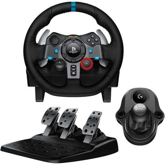 Logitech G G29 Driving Force Yarış Direksiyonu + Shifter PS5-PS4-PC Uyumlu. ürün görseli