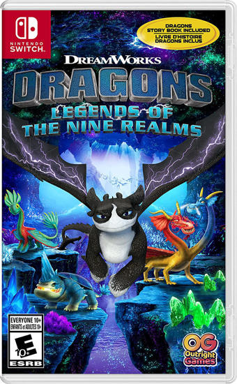 DreamWorks Dragons Legends of the Nine Realms Nintendo Switch. ürün görseli