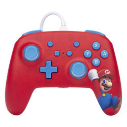 PowerA Nintendo Switch Kablolu Oyun Kolu Woo-hoo! Mario. ürün görseli