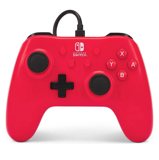 PowerA Nintendo Switch Kablolu Oyun Kolu Raspberry Red. ürün görseli