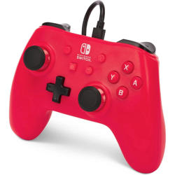 PowerA Nintendo Switch Kablolu Oyun Kolu Raspberry Red. ürün görseli