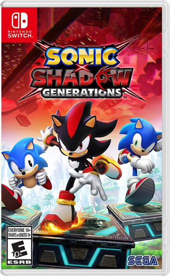 Sonic x Shadow Generations Nintendo Switch Oyun. ürün görseli