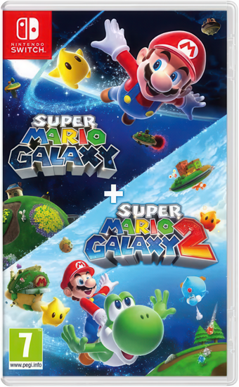 Super Mario Galaxy + Super Mario Galaxy 2 Nintendo Switch Oyun. ürün görseli