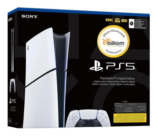 Playstation 5 Digital 825GB Slim Bilkom Garantili. ürün görseli